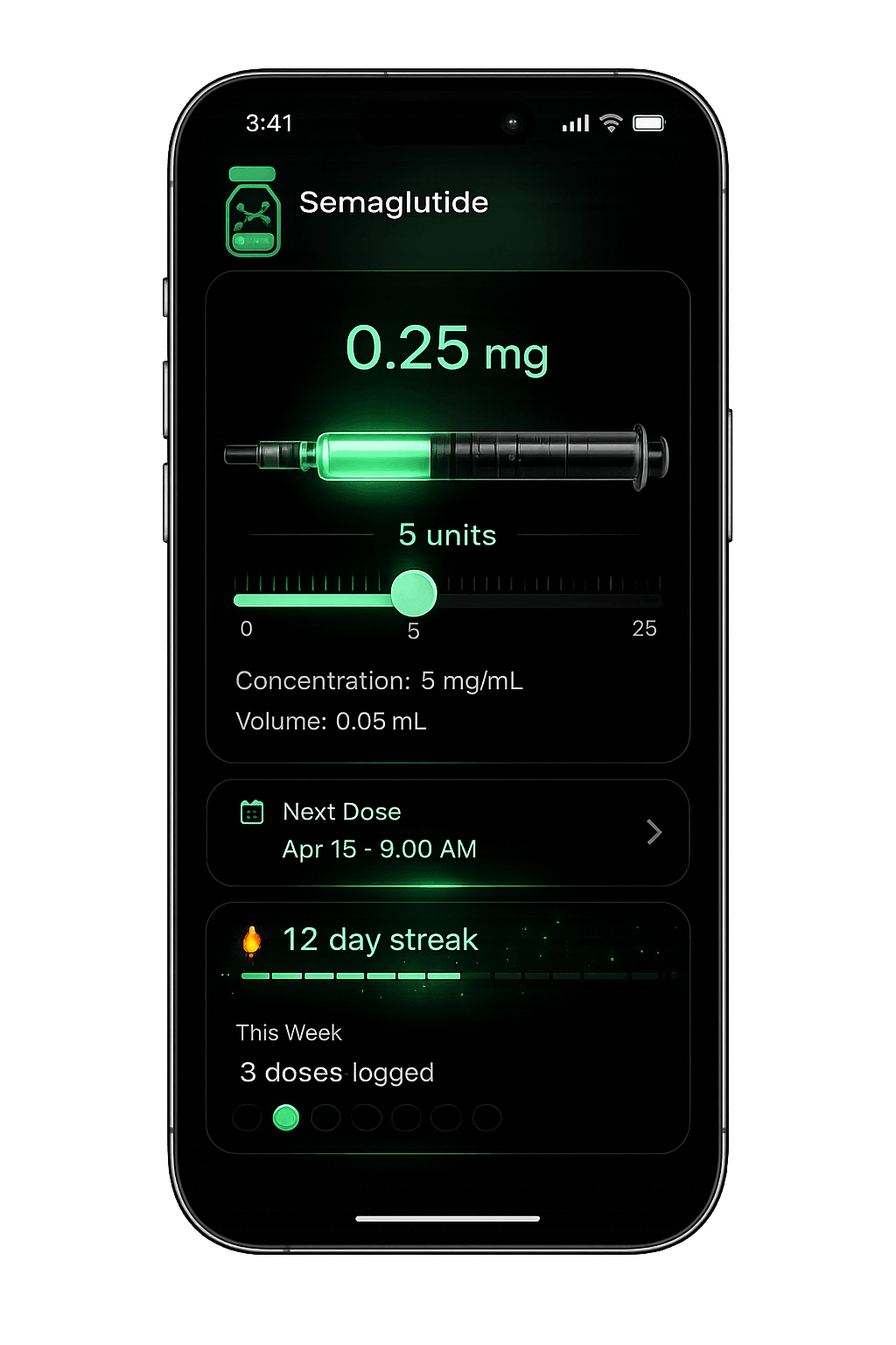 Vial App Screenshot